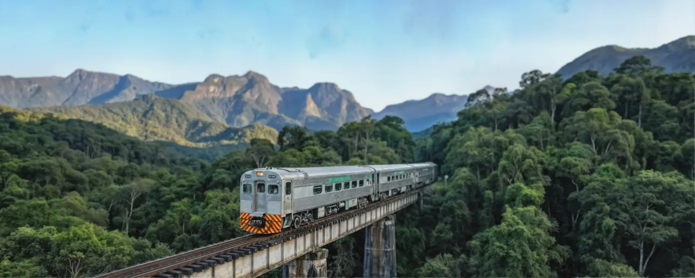 Litorina no Viaduto
